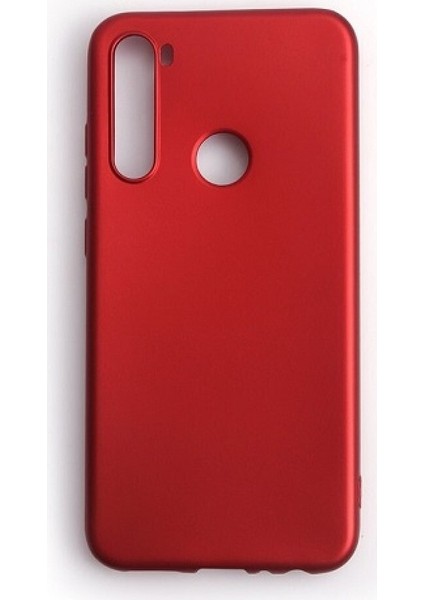 Xiaomi Redmi Note 8 Silikon Kılıf Bordo