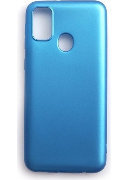 Samsung Galaxy M30S Silikon Kılıf Mavi