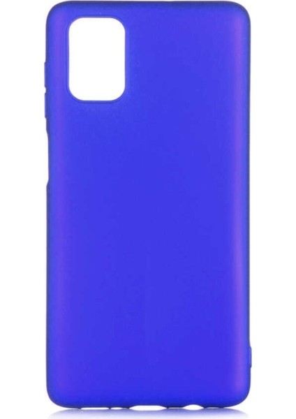 Samsung Galaxy M51 Silikon Kılıf Mavi