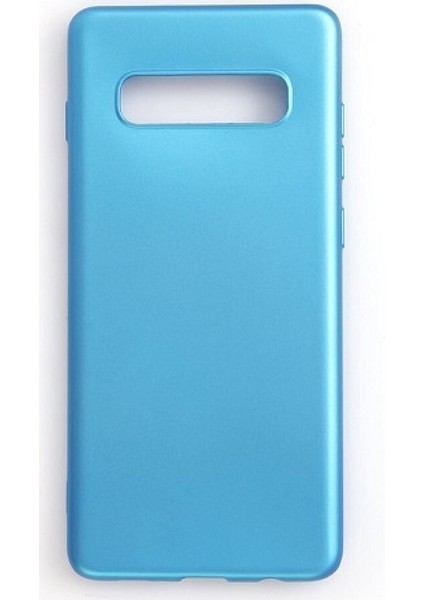 Samsung Galaxy S10 Plus Silikon Kılıf Mavi