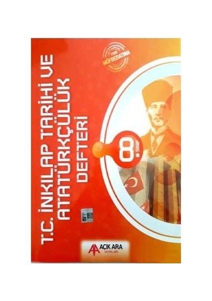 8. Sınıf T. C. Inkılap Tarihi ve Atatürkçülük Defteri