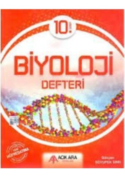 10. Sınıf Biyoloji Defteri