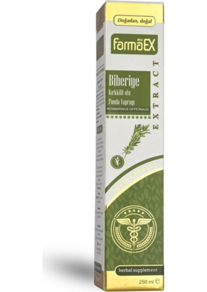 Biberiye Kırkkilit Funda Yaprağı Sıvı Ekstract 250 ml My Farmaex Kırk Kilit