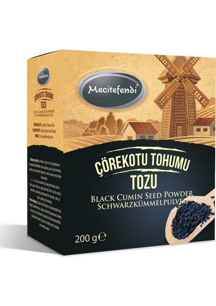 Çörek Otu Tohumu Tozu 200 gr