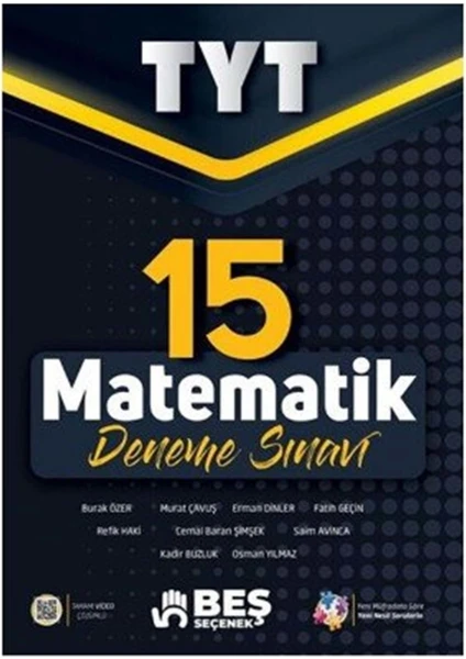 Beş Seçenek TYT Matematik 15 Deneme