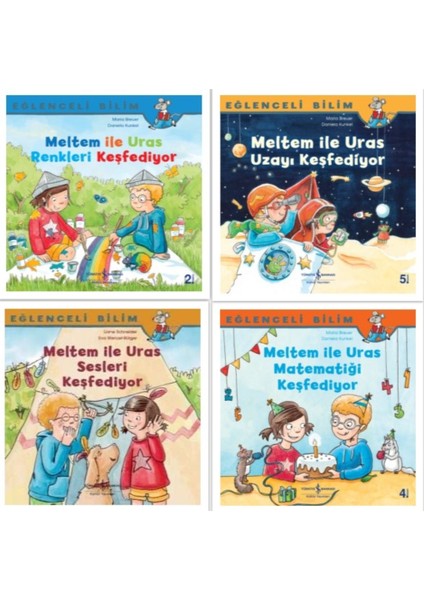Eğlenceli Bilim Meltem Ile Uras Seti 4 Kitap - Maria Buruuer
