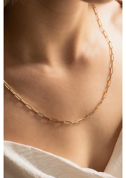 Kalın Ataç Altın Kolye