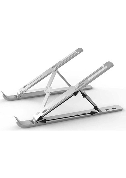 F1 Laptop Tablet Telefon Kitap Okuma Standı Çok Amaçlı Stand Katlanabilir 10-15.6'' Uyumlu Dizüstü Bilgisayar