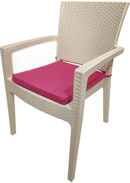 Sandalye Minderi 4'lü 40X45CM Fermuarlı