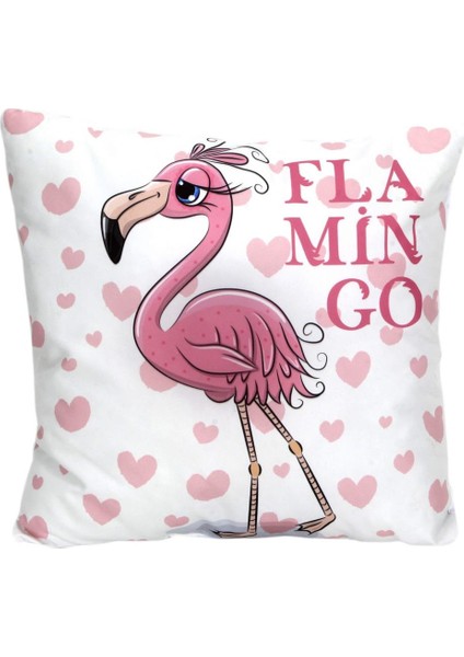 Flamingo Masa Lambası Flamingo Kutulu Kupa Flamingo Puf Yastık