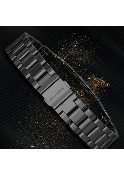 Mijobs Xiaomi Mi Band 4 Akıllı Saat 3 Bakla Çelik Kayış Kordon