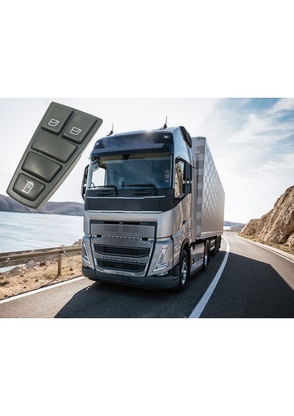Volvo Fh9 - Fh12 - Fh16 Cam Düğmesi Sol Ikili