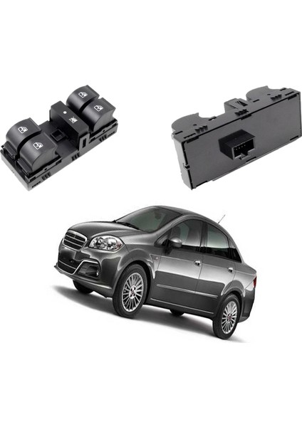 Fiat Linea Cam Düğmesi Sol Dörtlü 2007--2015