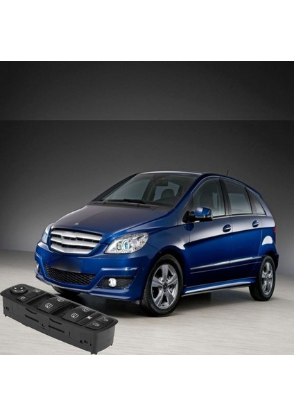 Mercedes B Serisi W245 Sol Dörtlü Cam Düğmesi Anahtarı 2005--2011