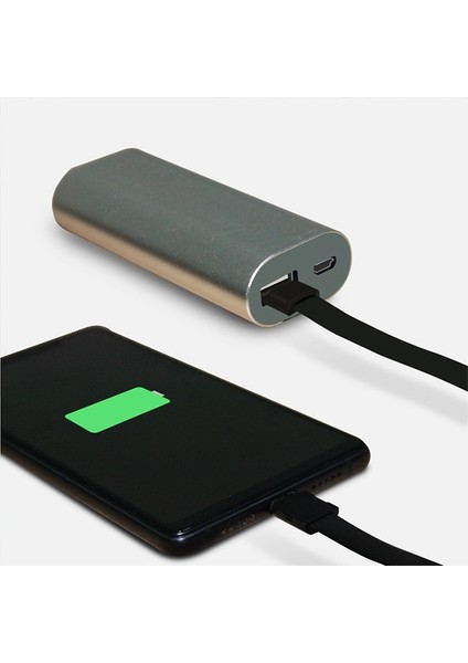 2in1 USB Type C Mini USB Şarj ve Telefon Yüzük Tutucu Stand