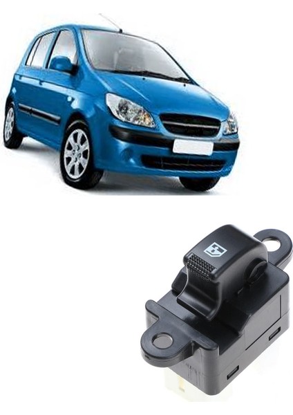 Hyundai Getz Sağ Ön Cam Açma Kapama Düğmesi Anahtarı 2002--2005