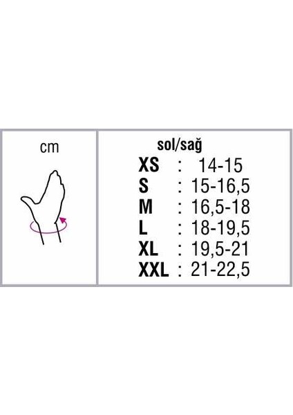 4510 Manucare Statik El Bilek Ateli Xxl / Sol