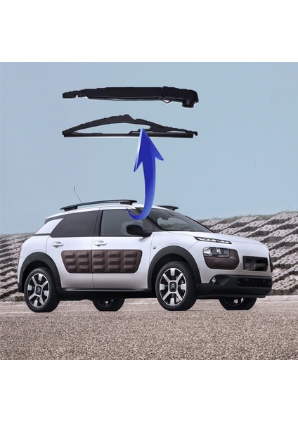 Citroen C4 Cactus Arka Silecek Kolu Ve Süpürgesi 2014--2019