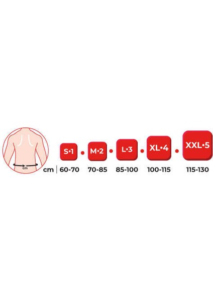145 Elastik Light Lumbostad Korse M