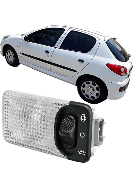 Peugeot 206 Tavan Lambası 1999--2012 Oem Kalite