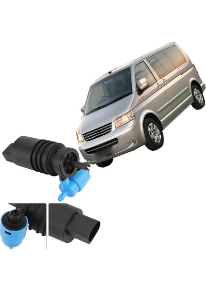 Volkswagen Transporter T5 Silecek Su Fiskiye Motoru 2003--2013