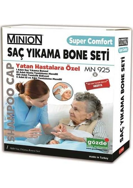 Saç Yıkama Bone Seti Mn 925