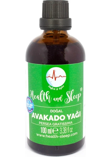 Health And Sleep Avakado Yağı 100 ml