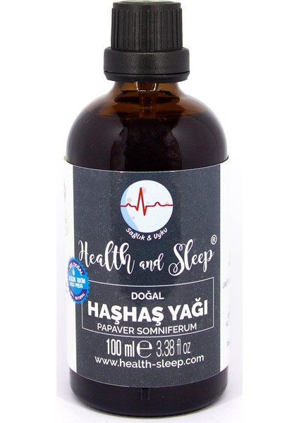 Haşhaş Yağı 100 ml