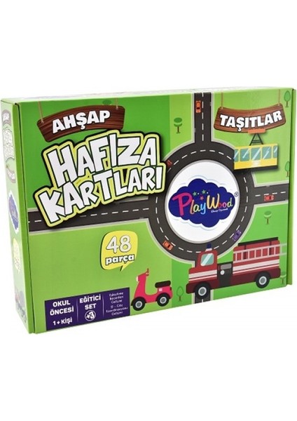 Eğitici Ahşap Hafıza Kartları Taşıtlar fiyatları