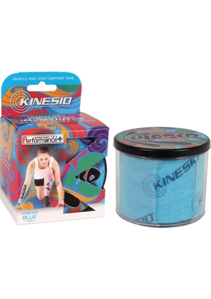 Tex Performance + 5 cm x 5 m Logolu Band Mavi