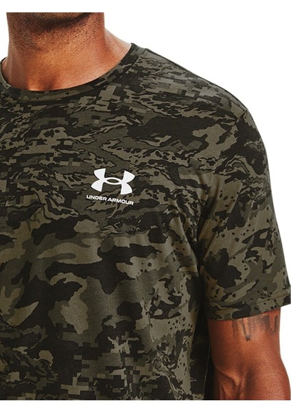 UA ABC Camo SS 1357727-001 ERKEK Siyah Tişört