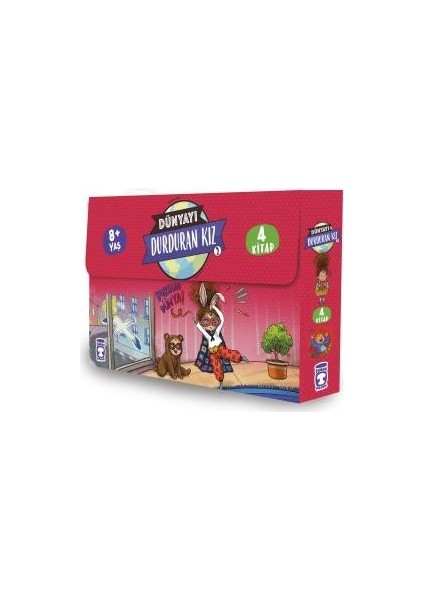 Dünyayı Durduran Kız - 2 Set (4 Kitap) - Selcen Yüksel Arvas