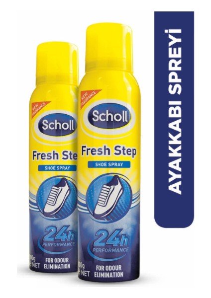 Koku Önleyici Ayakkabı Spreyi 150 ml x 2 Adet - 24 Saat Etkili