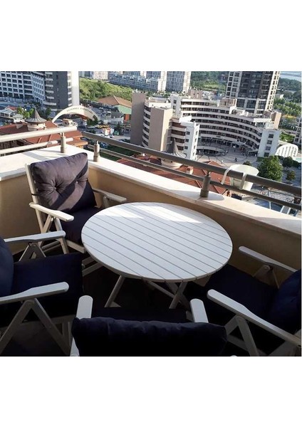 Beyaz Balkon Seti - Buzludja Set fırsatları