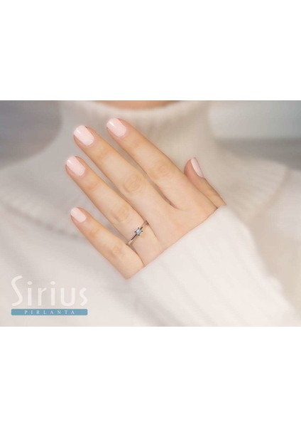 0,15 Karat Pırlanta Tektaş Yüzük 0417R0224 fırsatları