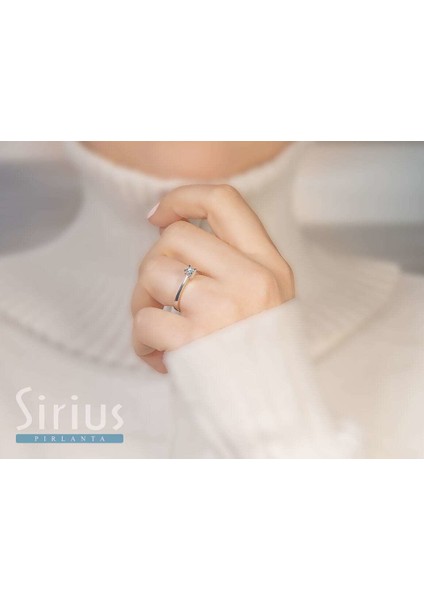 0,15 Karat Pırlanta Tektaş Yüzük 0417R0224 indirimleri