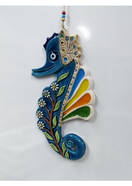 Seramik Denizatı Dekoratif El Işi Duvar Süsü Büyük Boy Nazarlık fiyatları