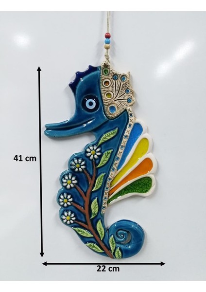 Seramik Denizatı Dekoratif El Işi Duvar Süsü Büyük Boy Nazarlık fırsatları