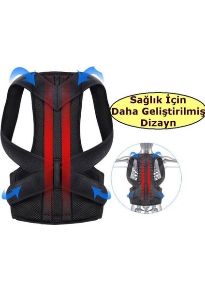 Ankaflex Medikal Manyetik Dik Durus Korsesi Unisex Vücut Şekillendirici Ortobedik Sırt Bel Omuz Korsesi fırsatları