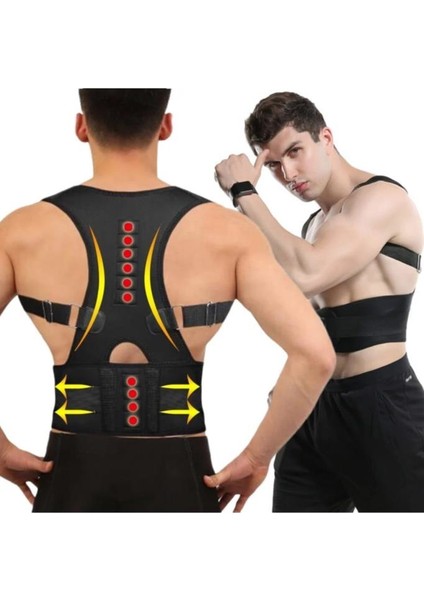 Ankaflex Kambur Postureks Manyetik Dik Durus Korsesi Ayarlanabilir Yeni Nesil Dik Durma fiyatları