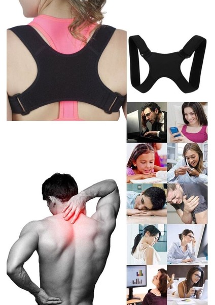 Ankaflex Dik Durus Korsesi Iç Giyim ve Rahat Günlük Kullanım Unisex Korse