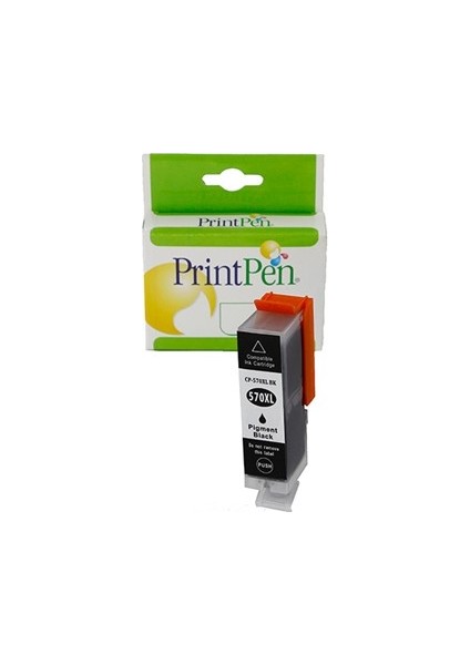 PGI-570XL Siyah (Pigmented) Yüksek Kapasite Kartuş(24, 0 ml.)