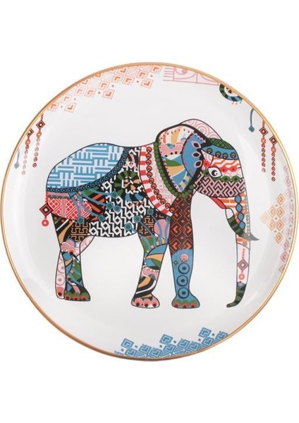 Elephant Beyaz 6'lı Servis Tabak 26 cm