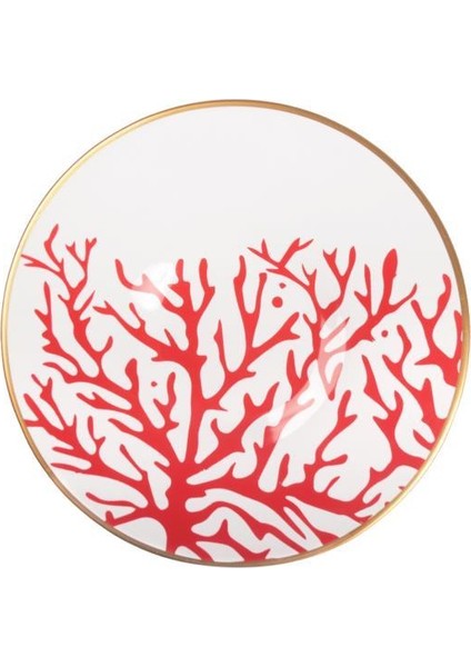 Mercan 6'lı Pasta Tabak 20 cm.