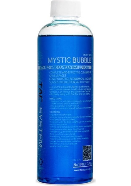 Araç Yıkama Şampuanı - Mystic Bubble 500 ml