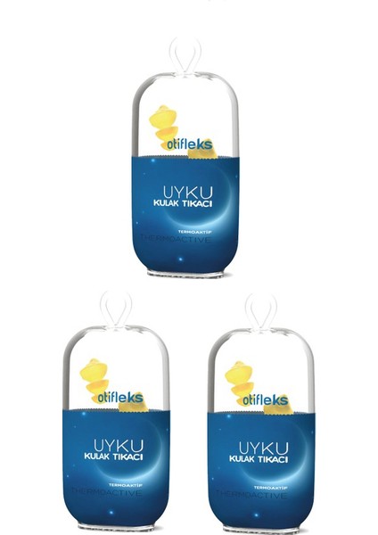 Kulakta Hissedilmeyen Uyku Tıkacı (M) X3 Adet