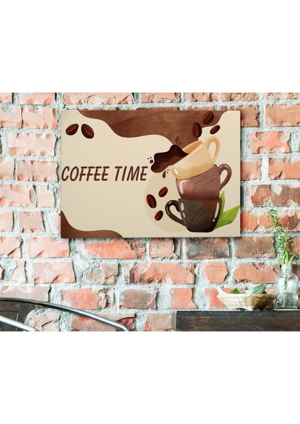 Gift Coffee Tasarımlı Kanvas Tablo 50X70CM-41