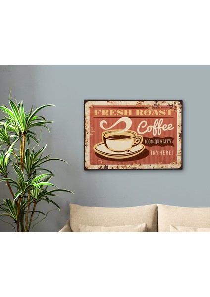 Gift Coffee Tasarımlı Kanvas Tablo 50X70CM-33