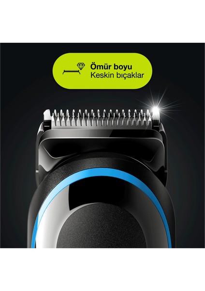 MGK 5280 Şarjlı Erkek Bakım Kiti 9in1  Kablosuz Şekillendirici + Gillette Fusion ProGlide