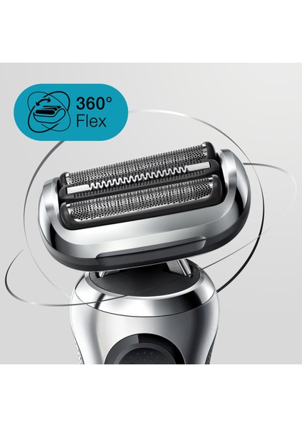 Seri 7 S1000s Kablosuz Tıraş Makinası - AutoSence - 360° Flex - EasyClick - Islak & Kuru
